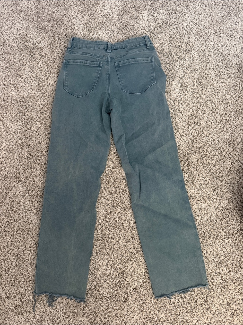 Zenana Outfitters Jeans in Teal - Picture 2 of 7